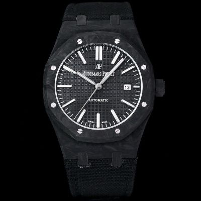 INA Factory Audemars Piguet Knock Off Black Carbon Fibre Watch